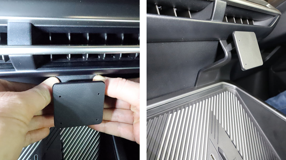 Brodit ProClip 656272 voor BMW iX3 2026-2026 - ProClip geplaatst in het voertuig