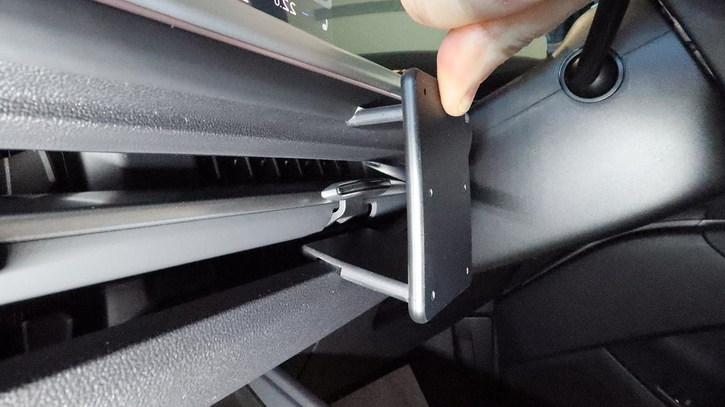 Brodit ProClip 656313 voor Audi Q4 e-tron 2027 - ProClip geplaatst in het voertuig