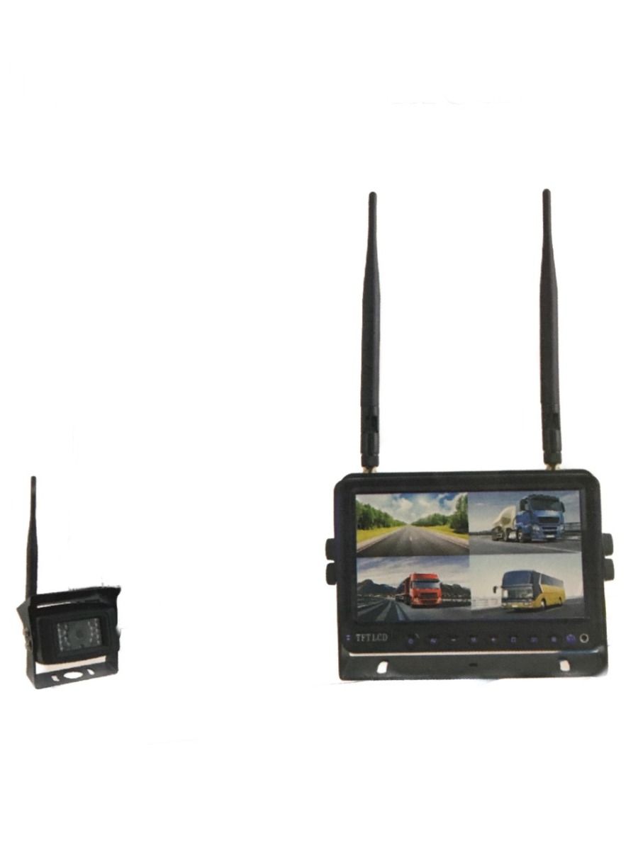 m-use draadloze 7-inch DVR-cameraset met Sony CCD-camera