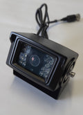 m-use opbouw camera universeel 120° 4-polig NTSC (12V) zwart