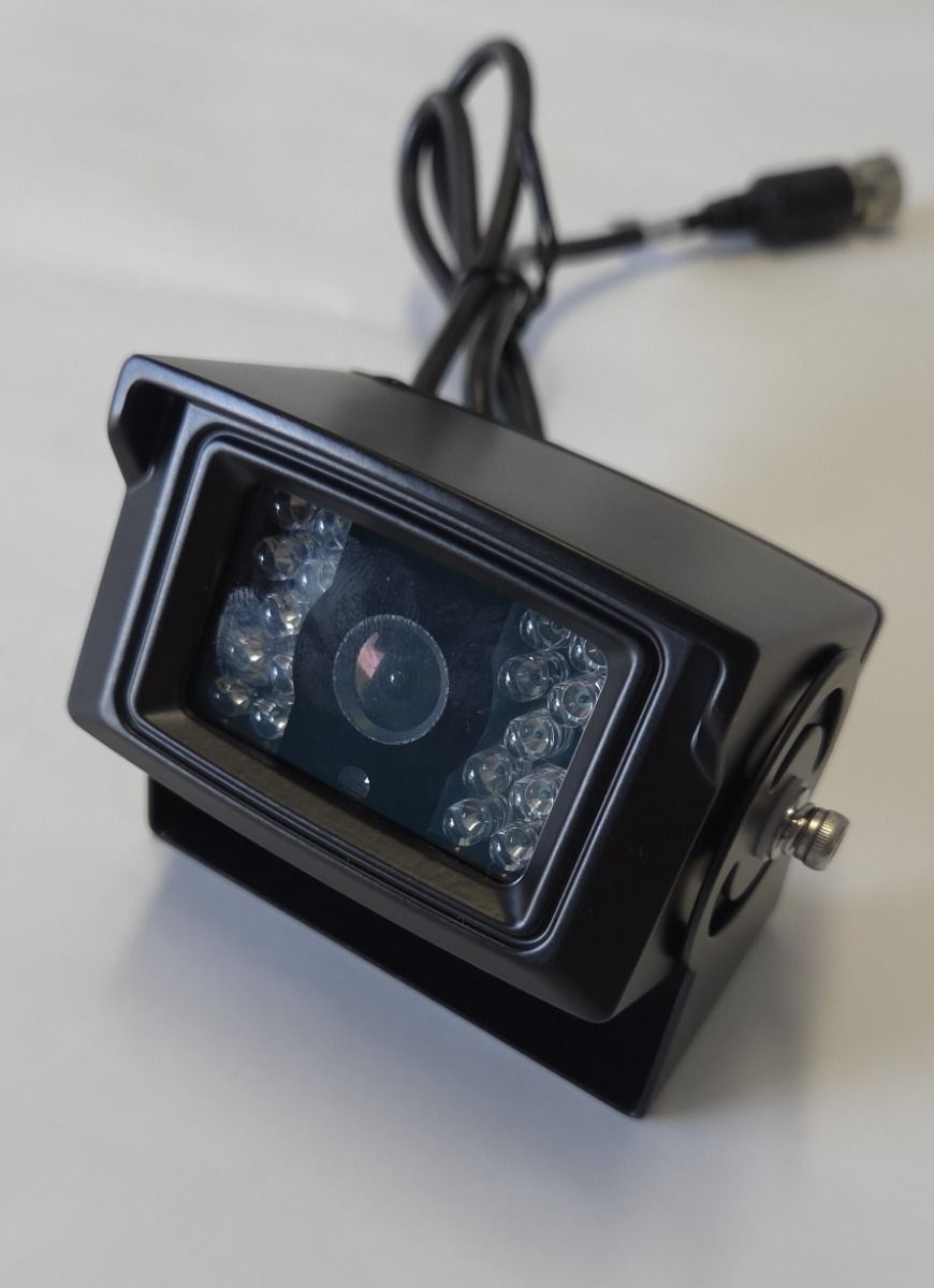 m-use opbouw camera universeel 120° 4-polig NTSC (12V) zwart