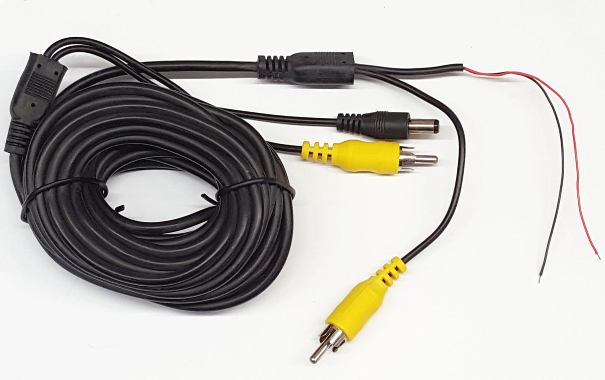M-use RCA (m) - RCA (m) +Power (f) open end - 7 meter