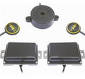 m-use electronics Dode hoek detectie, 2 sensoren / 2 Leds /1 buzzer