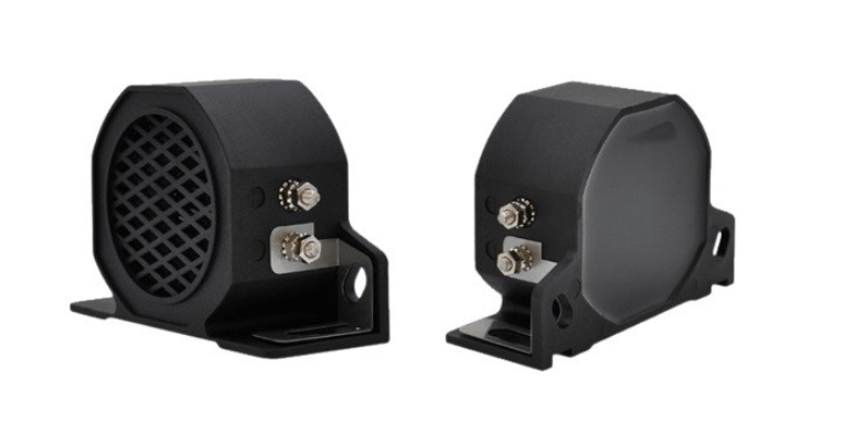 m-use electronics Voice alarm(left_right_rear_beep)_12-24V_IP68 85dB_75x76mm