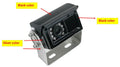 M-use camera universeel. met shutter AHD 1080P 120° NTSC (12V)