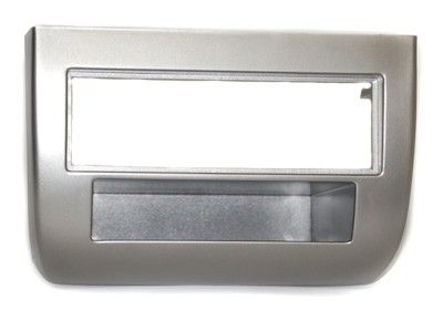 RTA 2-DIN frame Lancia Ypsilon 04-11 met bakje, zilverkleurig