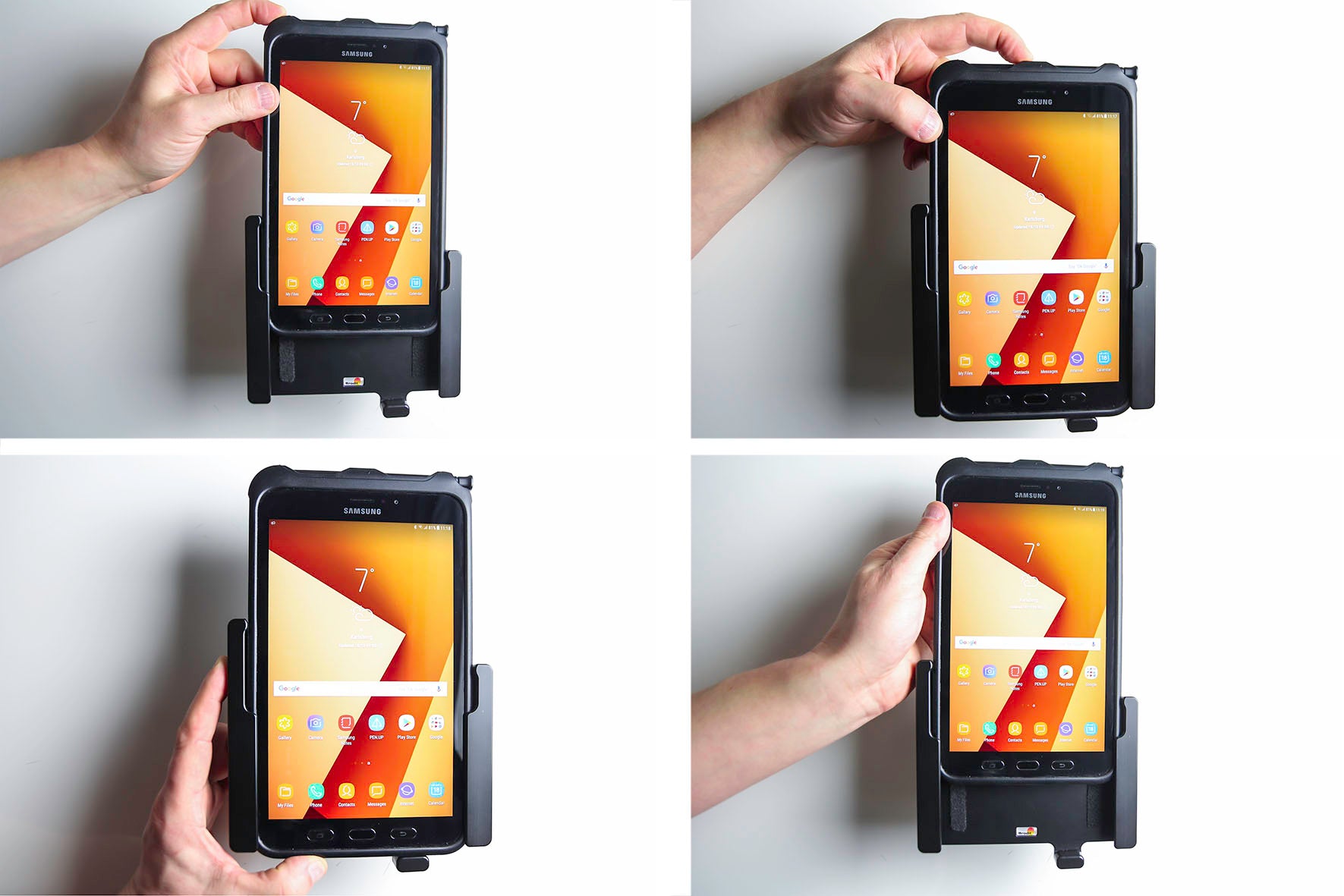 Brodit houder voor Samsung Galaxy Tab Active 5 SM-X300/SM-X306B en Samsung Galaxy Tab Active 3 SM-T570/SM-T575 | 711002 - productfoto 4