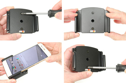 Brodit verstelbare passieve telefoonhouder 70-83 mm | 711042 - productfoto 2