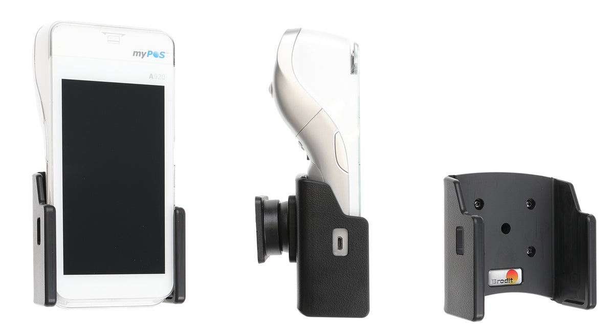 Brodit passieve houder voor myPOS a920 4G en myPOS a920 3G | 711113 - productfoto 1
