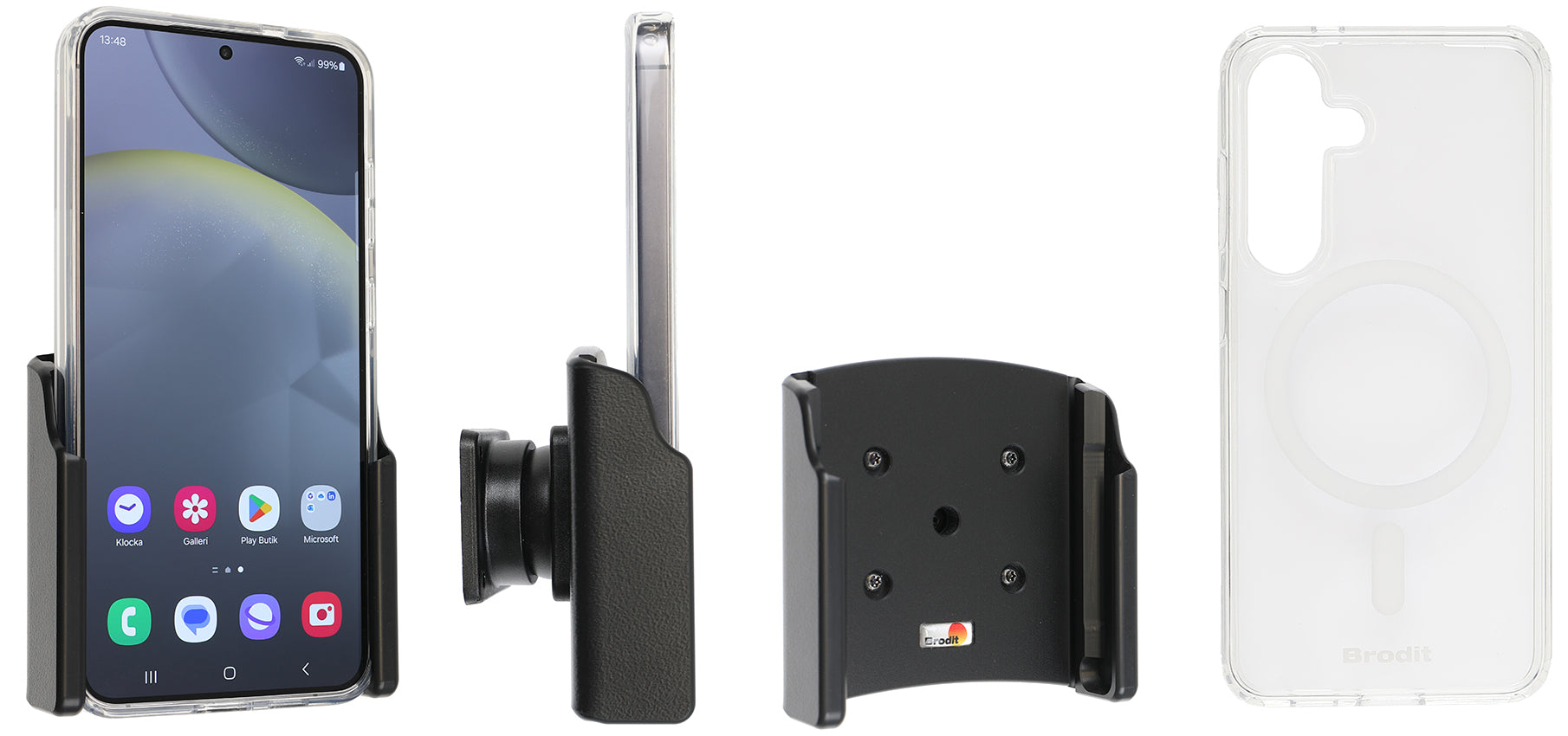 Brodit houder voor Samsung Galaxy S24+ SM-S926B/DS | 711405 - productfoto 1