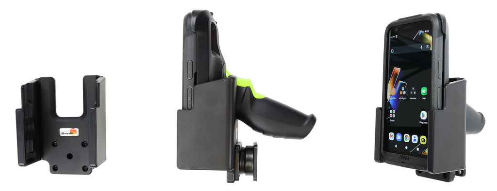 Brodit passieve houder Zebra TC501 met pistoolgreep en originele Zebra Rugged Boot, scherm naar je toe | 711498 – foto 6