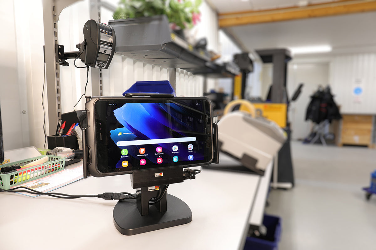 Brodit houder voor Samsung Galaxy Tab Active 3 SM-T570/SM-T575 en Samsung Galaxy Tab Active 2 SM-T390/SM-T395 | 712364 - productfoto 9
