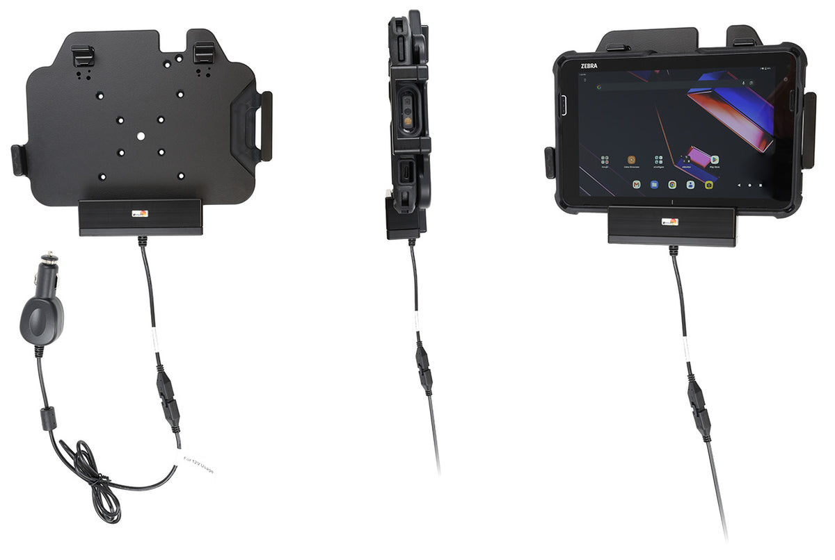 Brodit actieve houder met sigarettenplug voor Zebra ET401 8" | 712486 - productfoto 5
