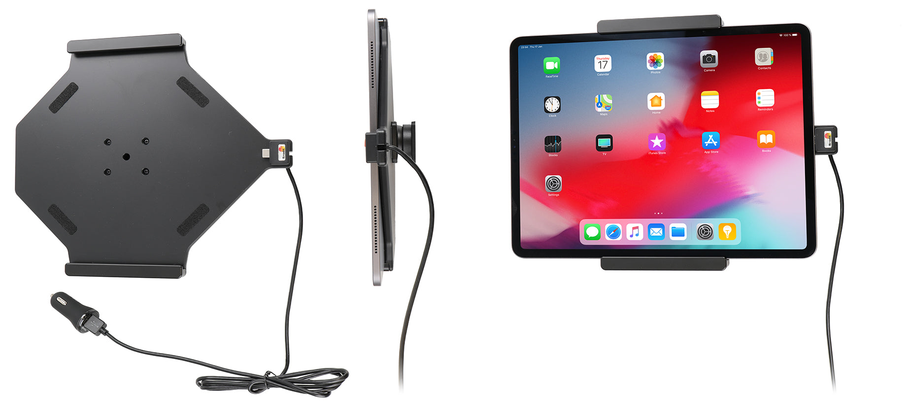 Brodit houder voor Apple iPad Pro 13 (A2925, A2926, A3007) e.a. | 721095 - productfoto 6