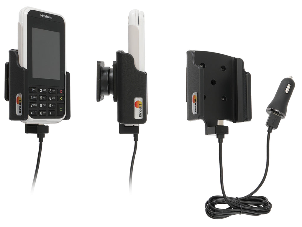 Brodit sigarettenplug adapter voor VeriFone e285 | 721213 - productfoto 1