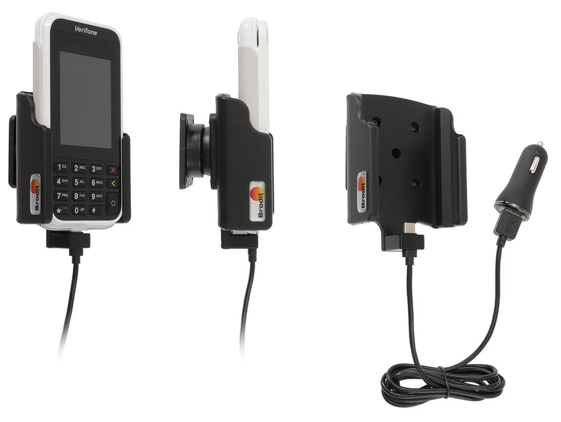 Brodit sigarettenplug adapter voor VeriFone e285 | 721213 - productfoto 1