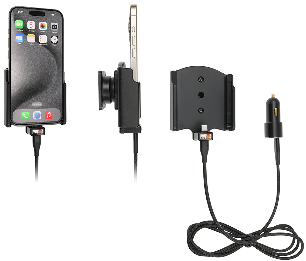 Brodit houder voor Apple iPhone 15 Pro en Apple iPhone 15 | 721369 - productfoto 1