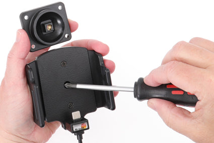 Brodit verstelbare actieve telefoonhouder vaste installatie 62-77 mm | 727202 - productfoto 3