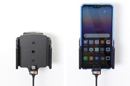 Brodit verstelbare actieve telefoonhouder vaste installatie 70-83 mm | 727203 - productfoto 5