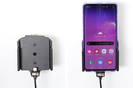 Brodit verstelbare actieve telefoonhouder vaste installatie 75-89 mm | 727204 - productfoto 5