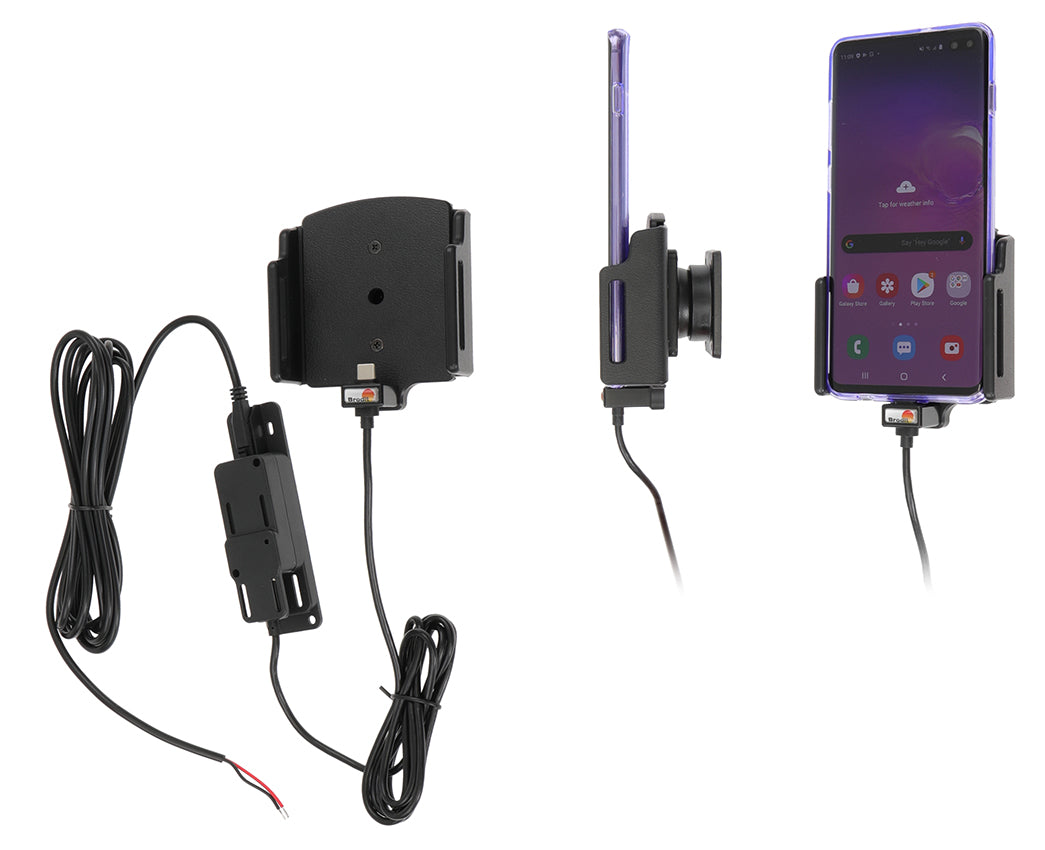 Brodit verstelbare actieve telefoonhouder vaste installatie 75-89 mm | 727204 - productfoto 6