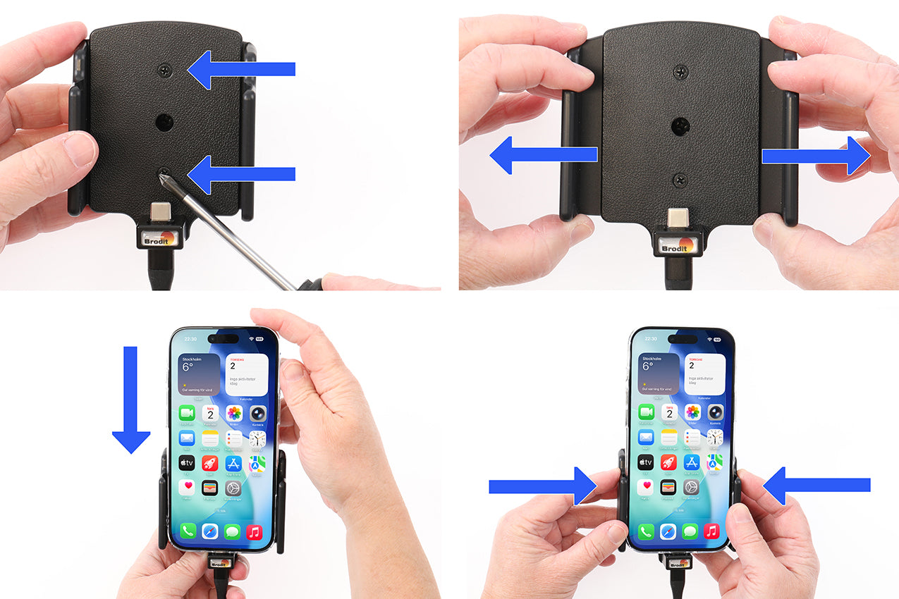 Brodit houder voor Apple iPhone Air | 727457 - productfoto 2