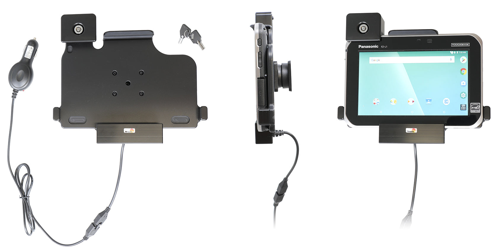 Brodit houder voor Panasonic FZ-L1 | 735101 - productfoto 6