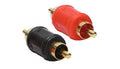 RTA audioadapter 2x RCA M - 2x RCA M rood en zwart