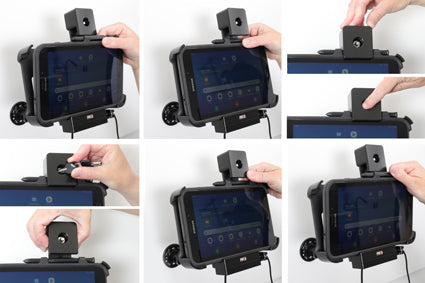 Brodit houder voor Samsung Galaxy Tab Active 2 SM-T390/SM-T395 | 736208 - productfoto 4