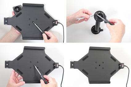 Brodit houder voor Apple iPad 10.2 9th Gen (A2602, A2603, A2604, A2605) e.a. | 753168 - productfoto 2