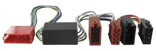 m-use universele high/low-adapter voor autoradio zonder lijnuitgang