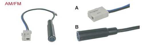 Antenne-adapterkabels 79911.1501-13 voor Honda Accord