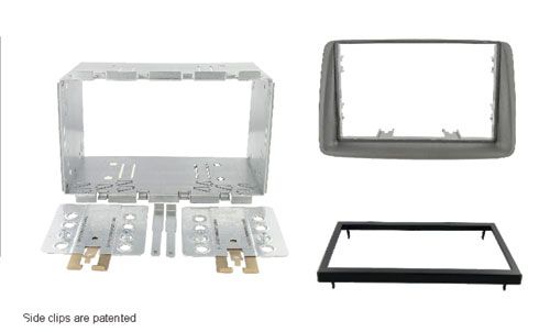 2-DIN inbouwframe voor Fiat Panda (2004–2012) – 2630280721
