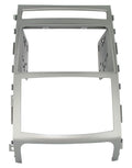 m-use 2-DIN frame Hyundai ix55 09-14, zilverkleurig