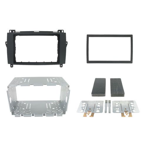 2-DIN inbouwframe voor Mercedes Benz A-Class. (2004–2014) en andere modellen – 79912.331190-02