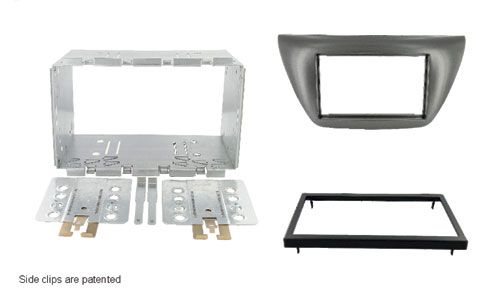 2-DIN inbouwframe voor Mitsubishi Lancer (2004–2009) – 79912.331200-01