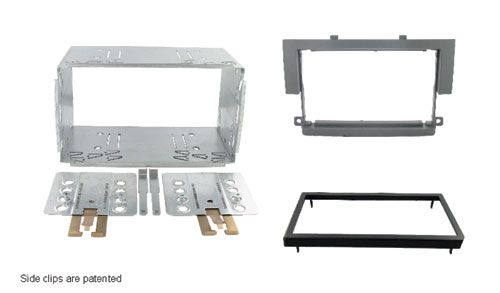 2-DIN inbouwframe voor Mitsubishi Colt (2005–2008) – 79912.331201-05