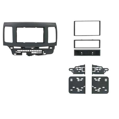 2-DIN inbouwframe voor Mitsubishi Lancer (2008–2011) – 79912.331201-09