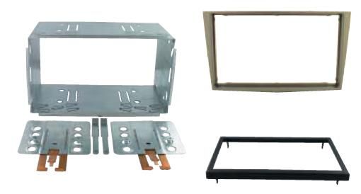 2-DIN inbouwframe voor Opel Antara (2007–2011) – 2630600800