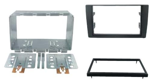 2-DIN inbouwframe voor Audi A4 (2001–2007) en andere modellen – 79912.331321-03