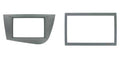 2-DIN inbouwframe voor Seat Leon (2009–2012) – 79912.381328-04