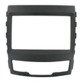 m-use 2-DIN inbouwframe voor SsangYong Korando 2011-2013, zwart