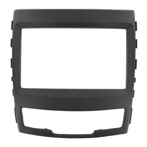 m-use 2-DIN inbouwframe voor SsangYong Korando 2011-2013, zwart