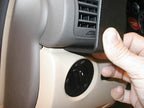 Brodit ProClip 802509 voor Volkswagen Passat 1997-2005 en Volkswagen Passat 1998-2005 - detail van dashboardmontage