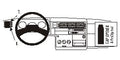 Brodit ProClip 802852 voor Volkswagen T4 Transporter/Pickup 1996-2002 en Volkswagen Caravelle 1996-2003 - montagepositie op dashboard