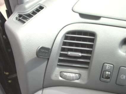 Brodit ProClip 803067 voor Toyota Previa 2001-2006 - montagepositie op dashboard