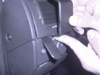 Brodit ProClip 803263 voor Opel Meriva 2003-2010 - montagepositie op dashboard