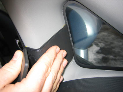 Brodit ProClip 803582 voor Honda Jazz 2005-2008 - detail van dashboardmontage
