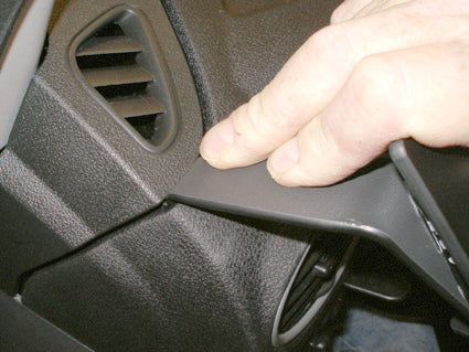 Brodit ProClip 803725 voor Ford Focus 2005-2010 - ProClip geplaatst in het voertuig