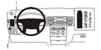 Brodit ProClip 803803 voor Toyota Corolla 2002-2007 - productfoto zwarte ABS montagebasis